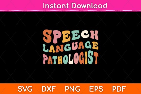 Speech Language Pathologist Svg Design