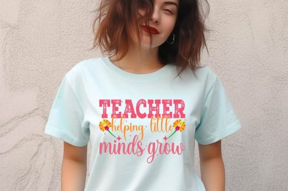 Teacher, Helping Little Minds Grow
